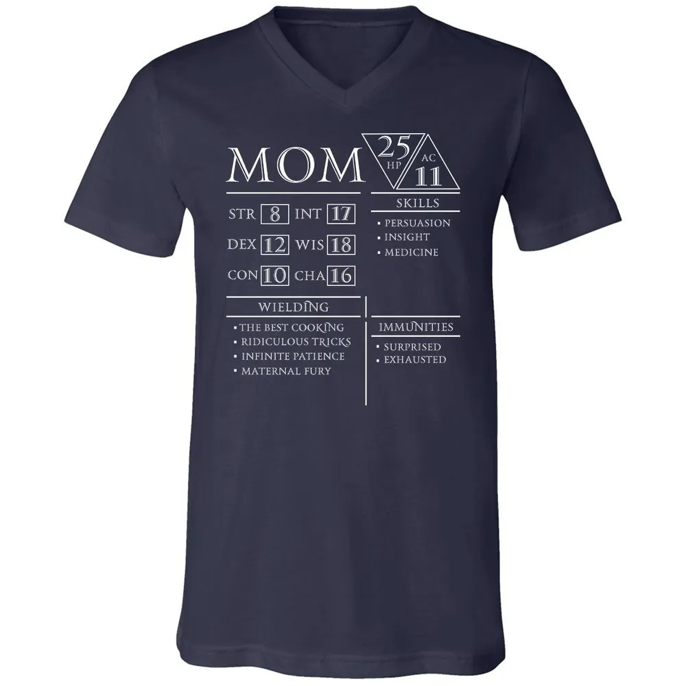 Mom Stats - Navy - 2