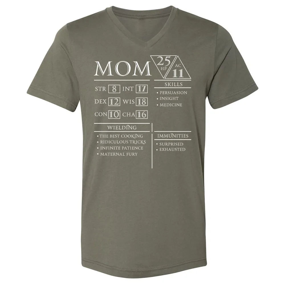 Mom Stats - Military Green - 10
