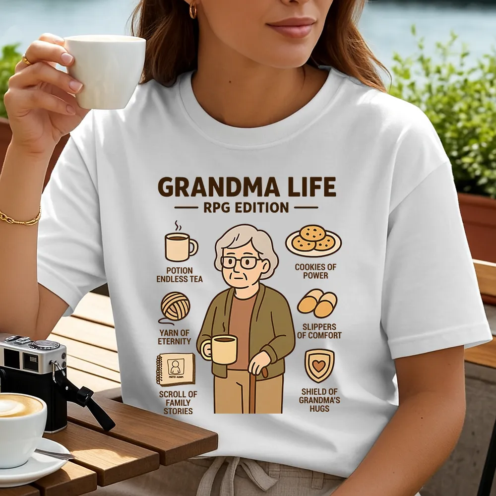 Grandma Life RPG Edition Classic Unisex T-Shirt - 1