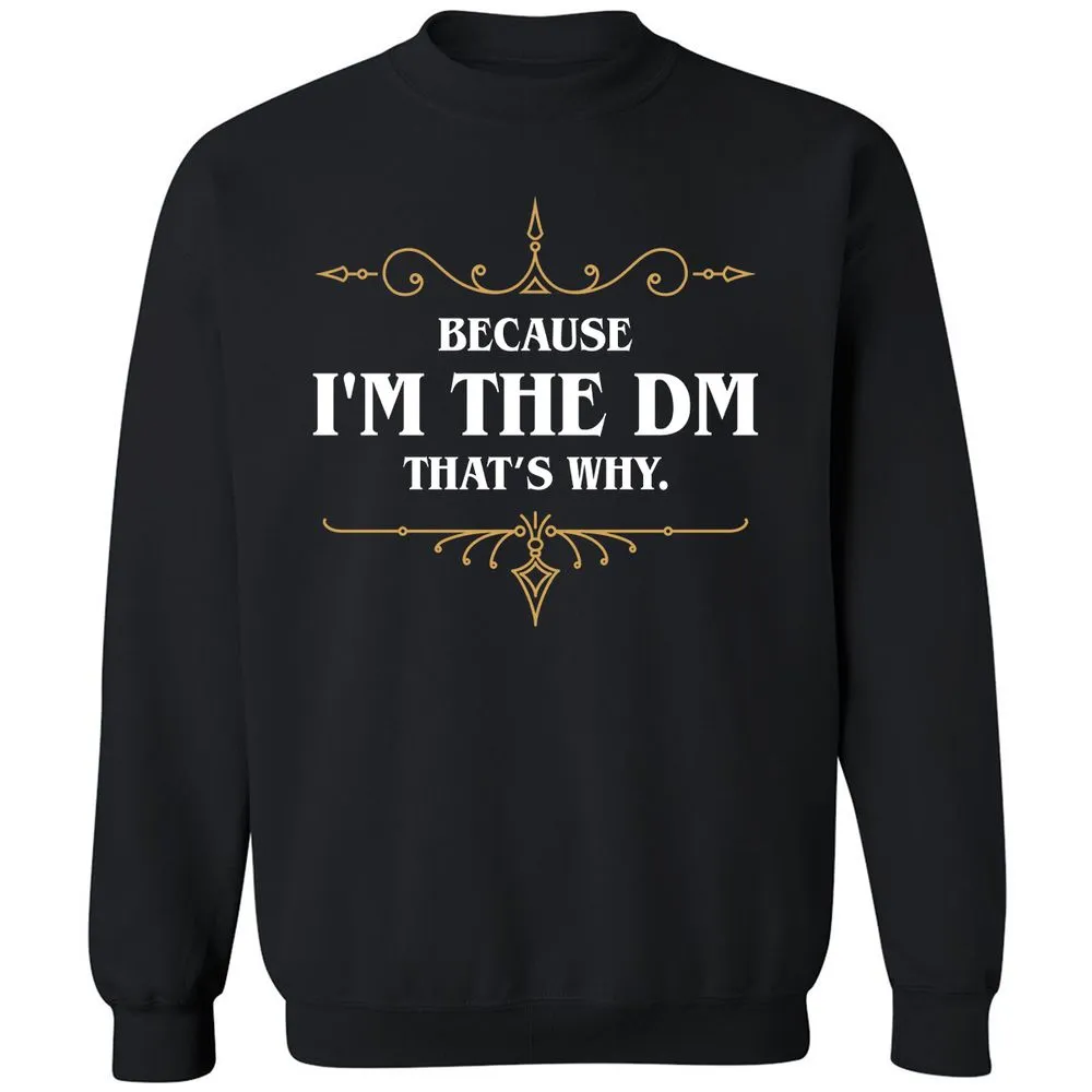 Because I'm the Master That's Why - Black - 1