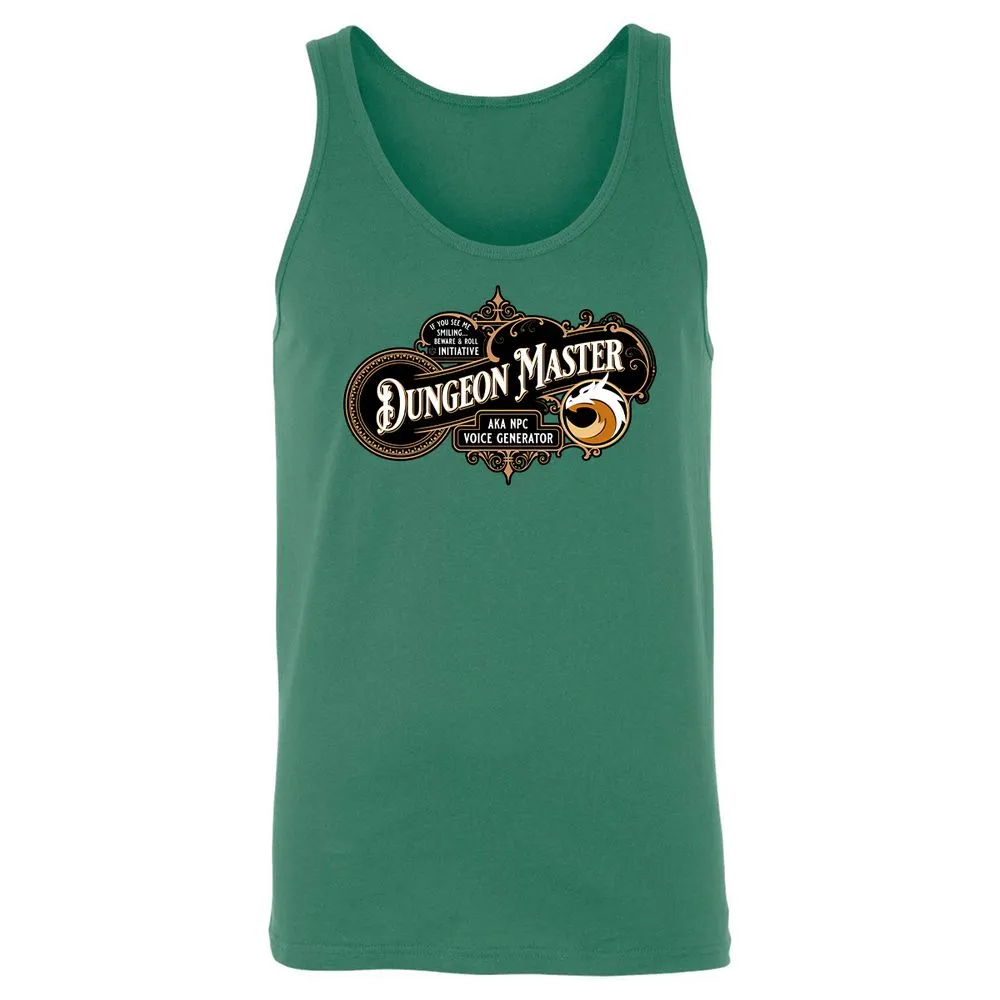 Dungeon Master Unisex Jersey Tank - Kelly - 9