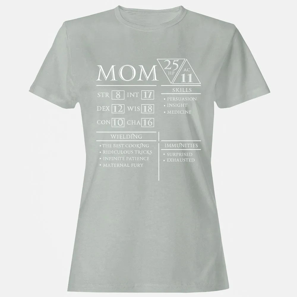 Mom Stats - Ash - 2
