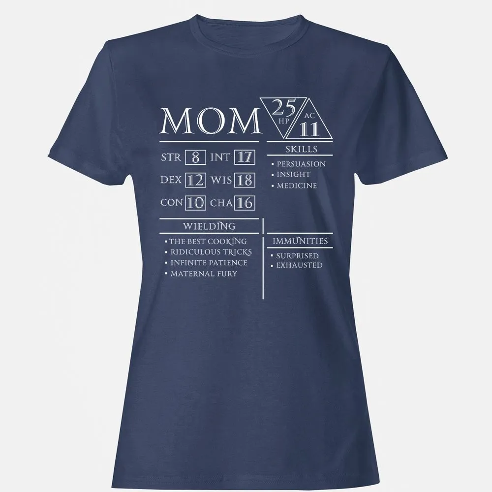 Mom Stats - Navy - 10