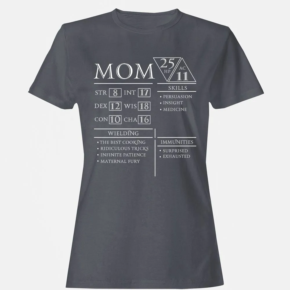 Mom Stats - Dark Heather - 5