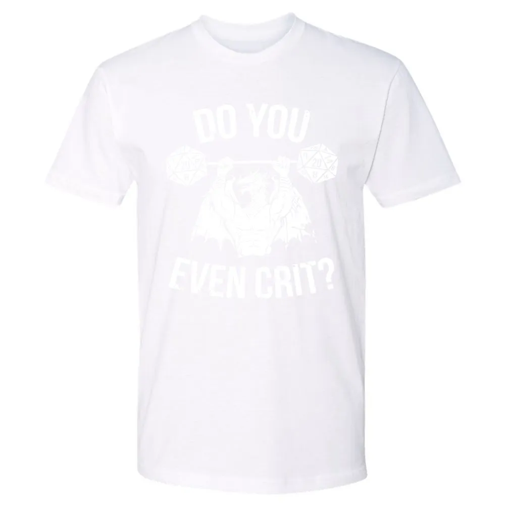 Do You Even Crit Premium Unisex T-Shirt - White - 4