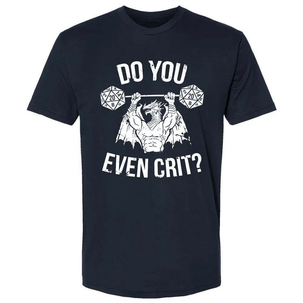 Do You Even Crit Premium Unisex T-Shirt - Midnight Navy - 2