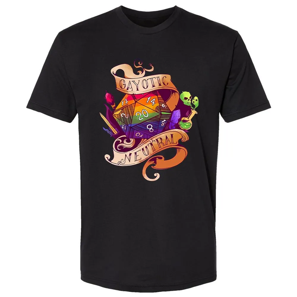 Gayotic Neutral Premium Unisex T-Shirt - Black - 16