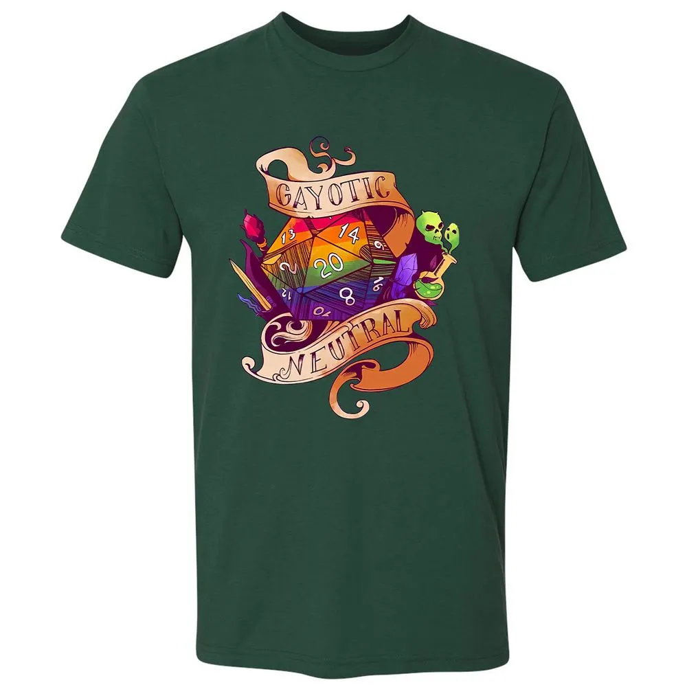 Gayotic Neutral Premium Unisex T-Shirt - Forest Green - 13