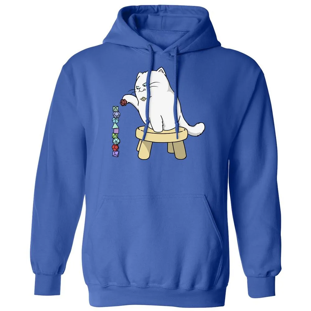 Cat Stacking Dice Classic Unisex Hoodie - Royal - 9