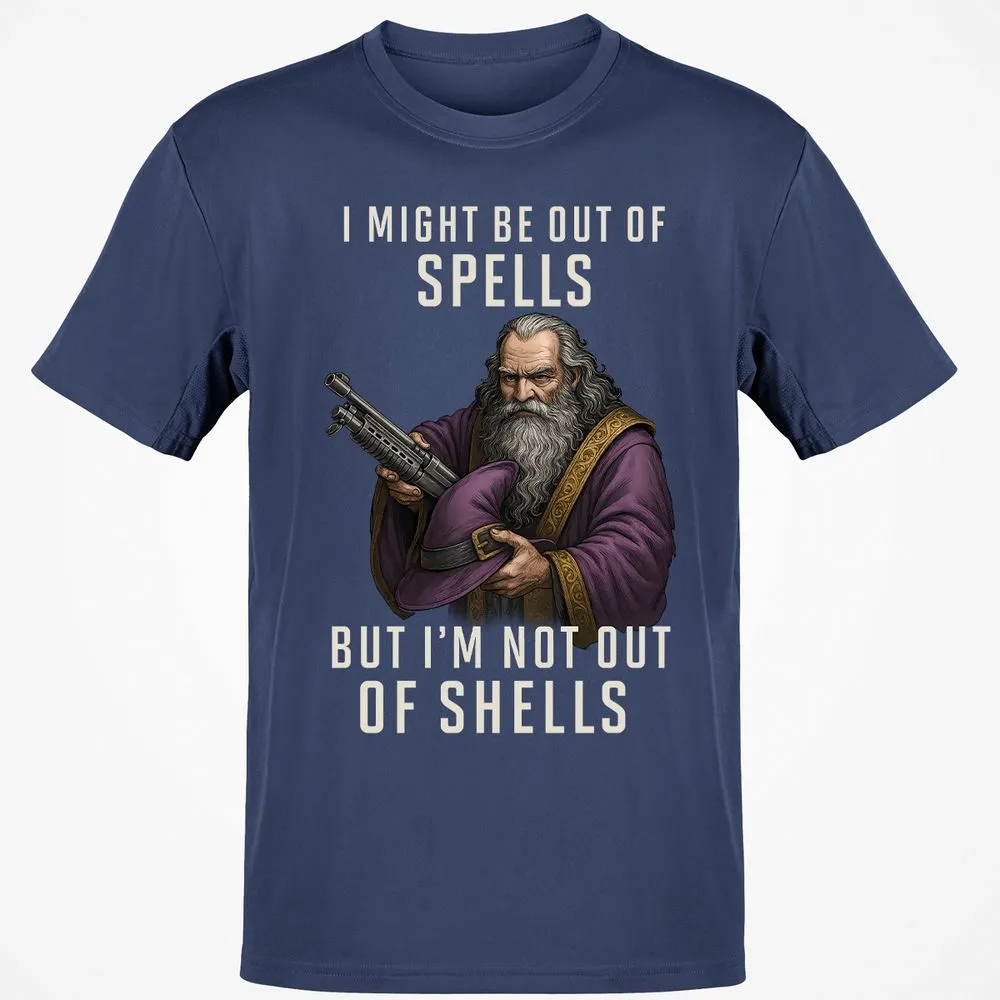 Not Out Of Shells Classic Unisex T-Shirt - Navy - 7