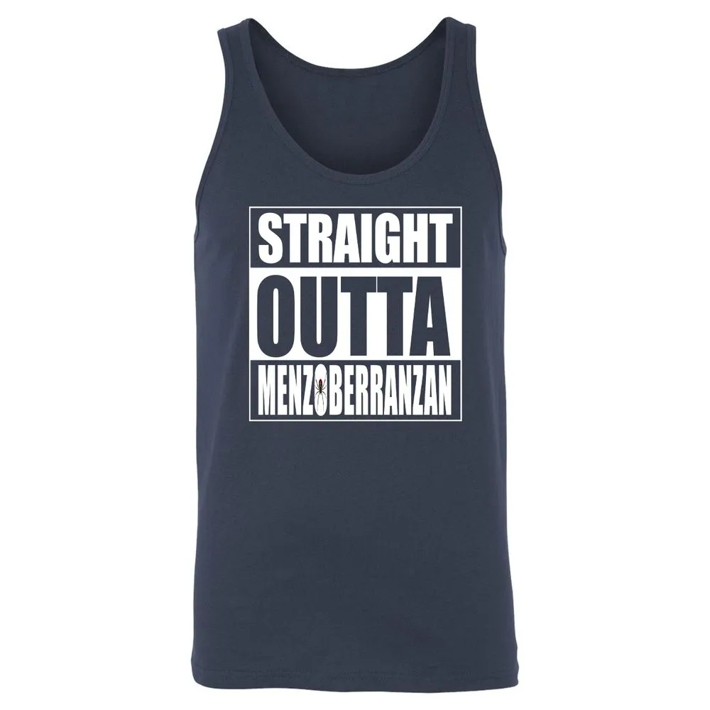 Straight Outta Menzoberranzan Unisex Jersey Tank - Navy - 2