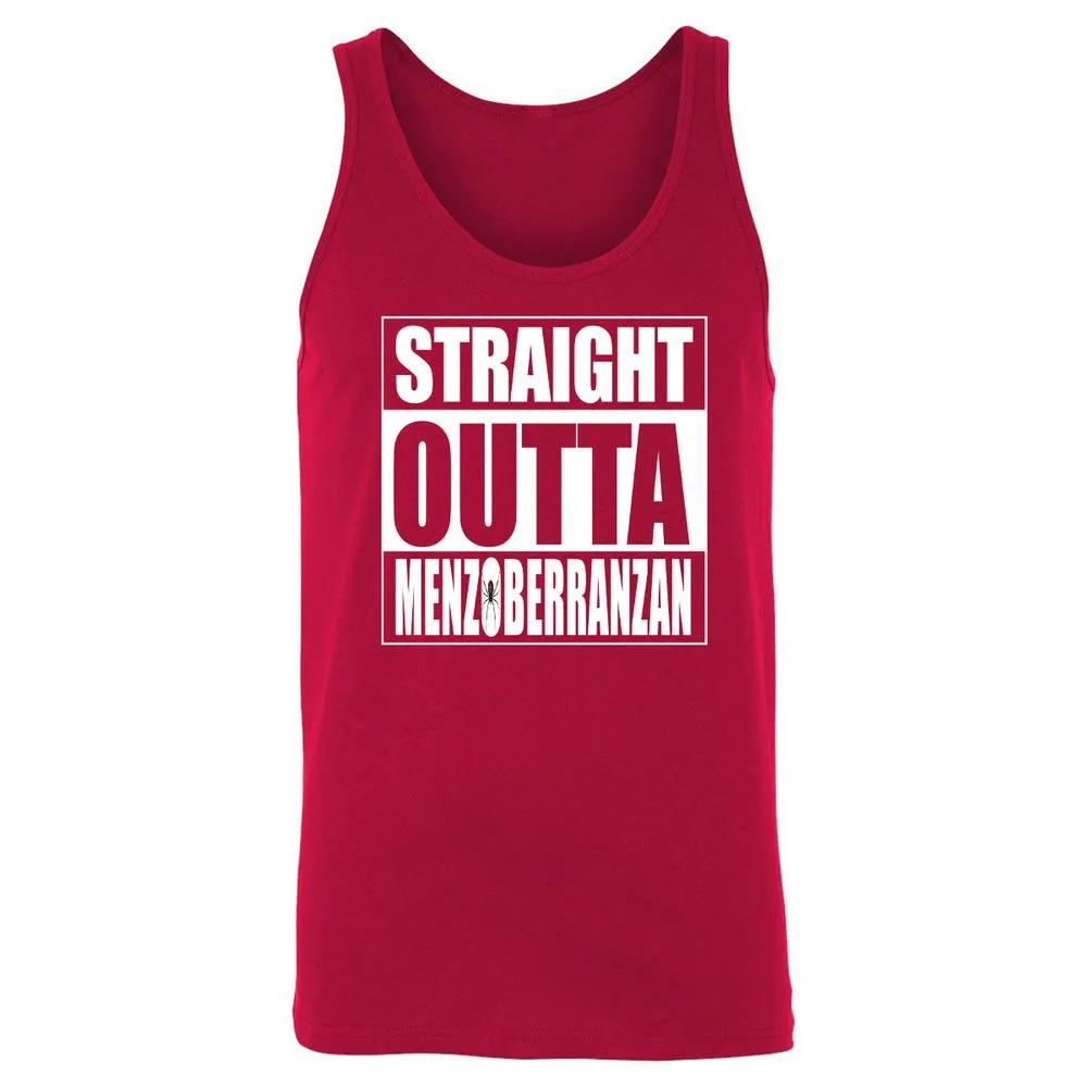 Straight Outta Menzoberranzan Unisex Jersey Tank - Red - 11