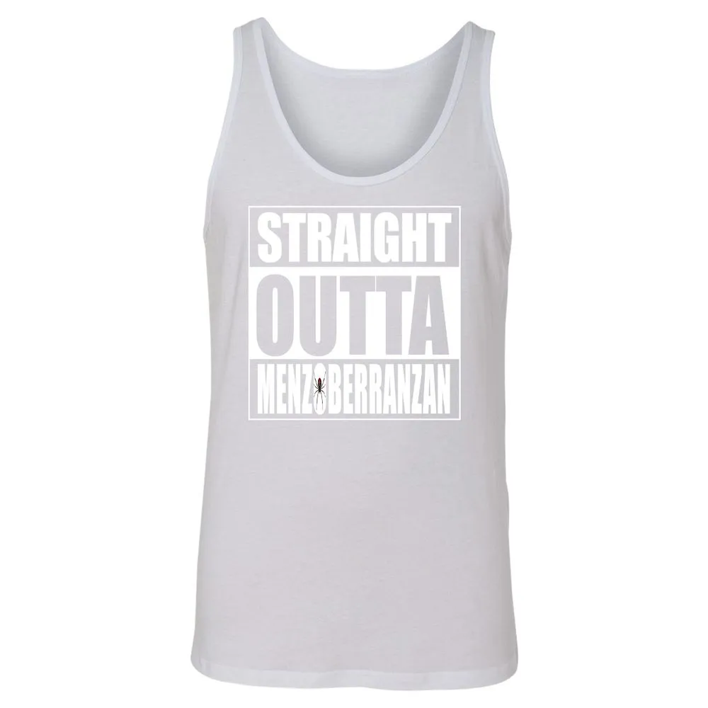 Straight Outta Menzoberranzan Unisex Jersey Tank - White - 14