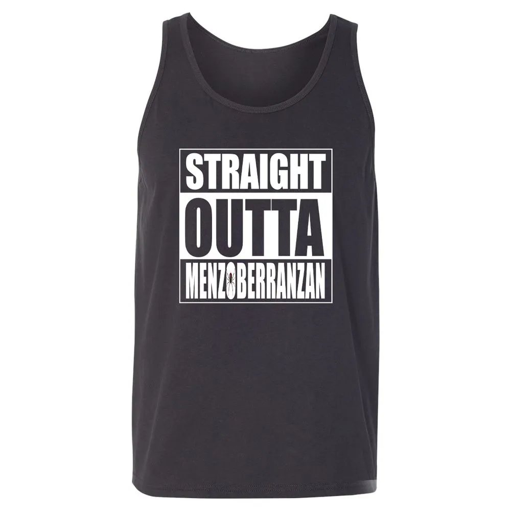 Straight Outta Menzoberranzan Unisex Jersey Tank - Dark Grey - 7