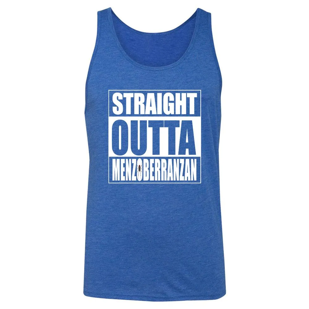 Straight Outta Menzoberranzan Unisex Jersey Tank - True Royal Triblend - 12