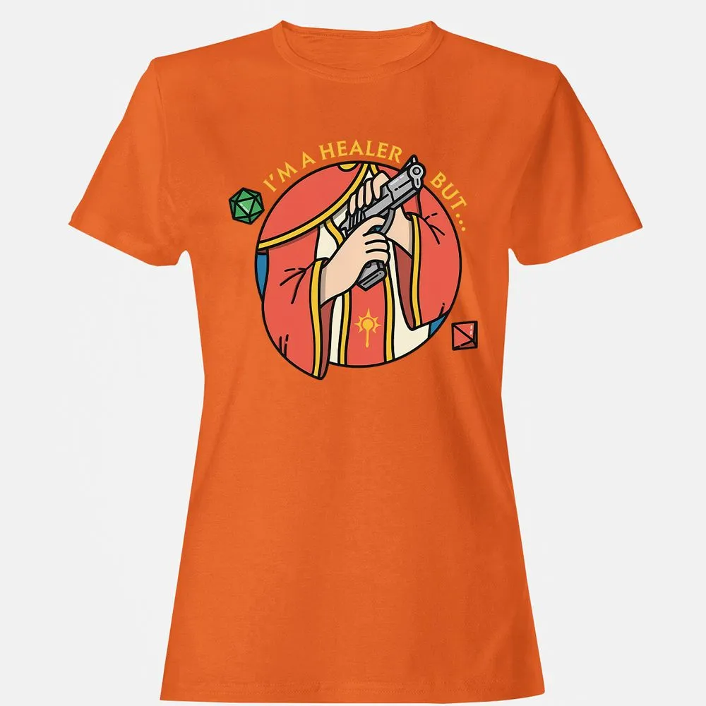 I'm A Healer But Women's T-Shirt - Orange - 11