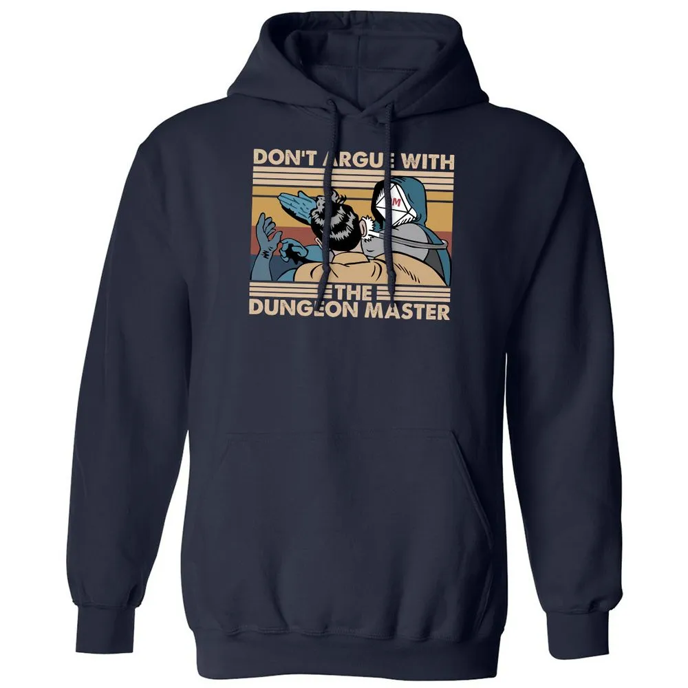 Don't Argue With The DM Classic Unisex Hoodie - Navy - 2