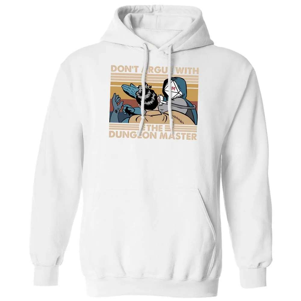 Don't Argue With The DM Classic Unisex Hoodie - White - 11