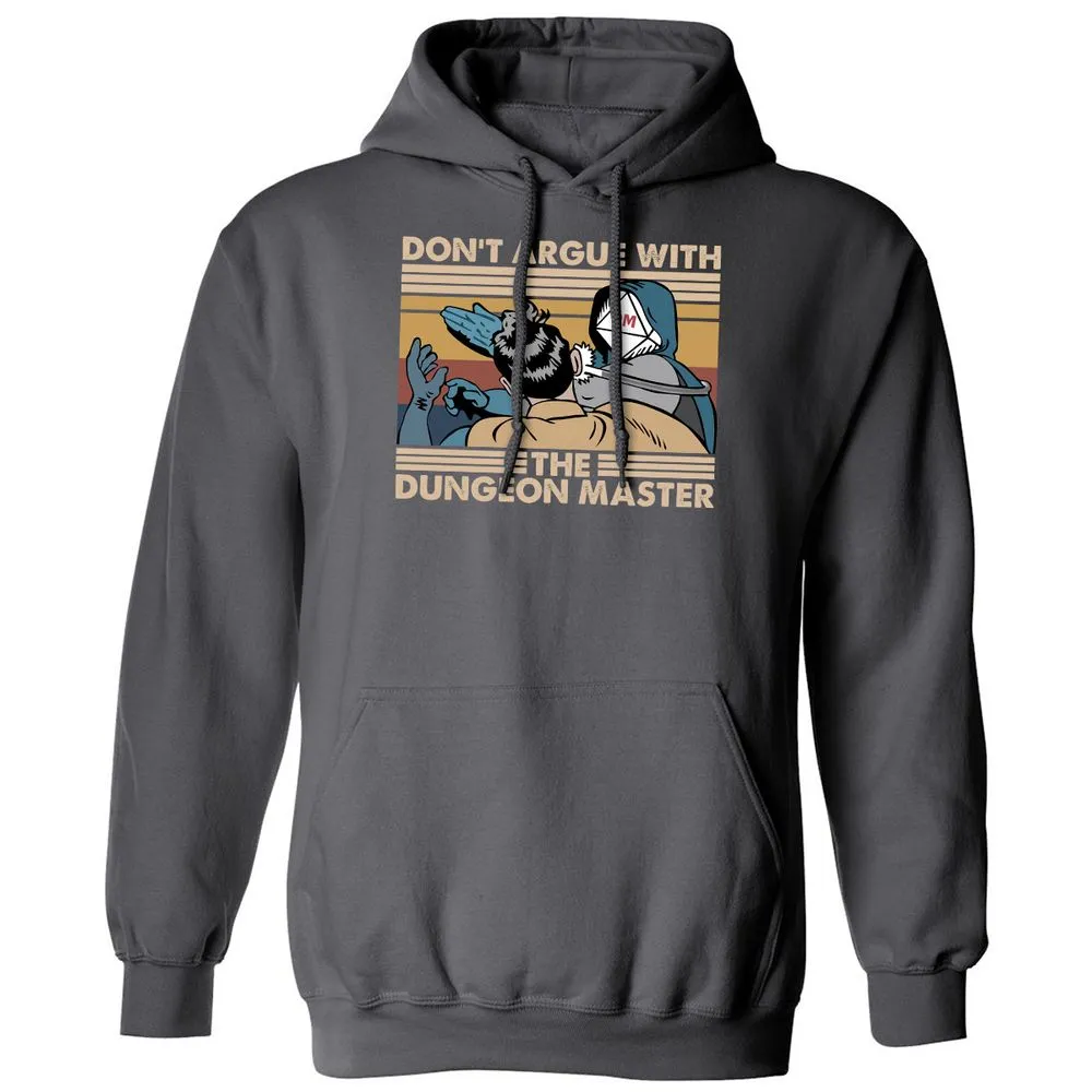 Don't Argue With The DM Classic Unisex Hoodie - Charcoal - 7