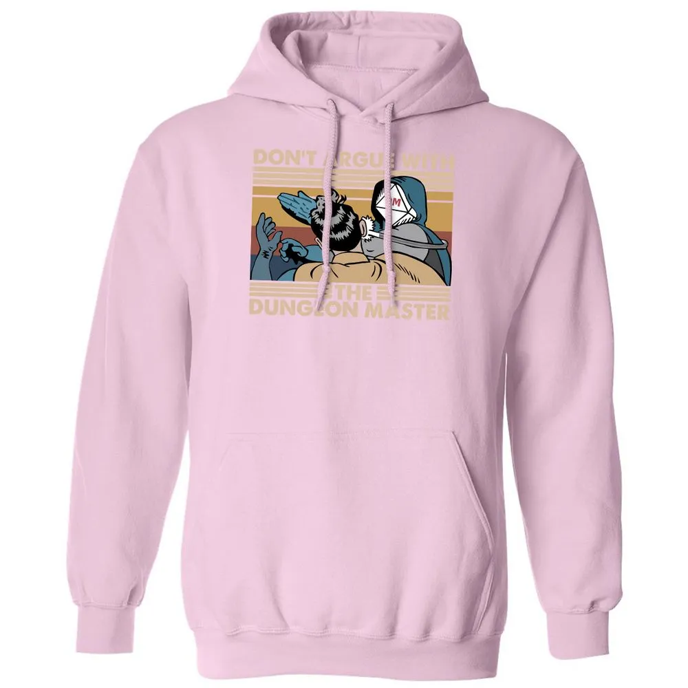 Don't Argue With The DM Classic Unisex Hoodie - Light Pink - 3
