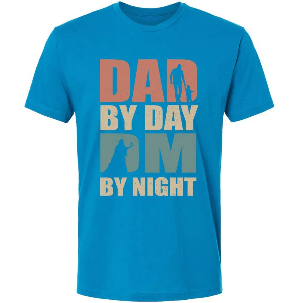 Dad By Day DM By Night - Turquoise - 16