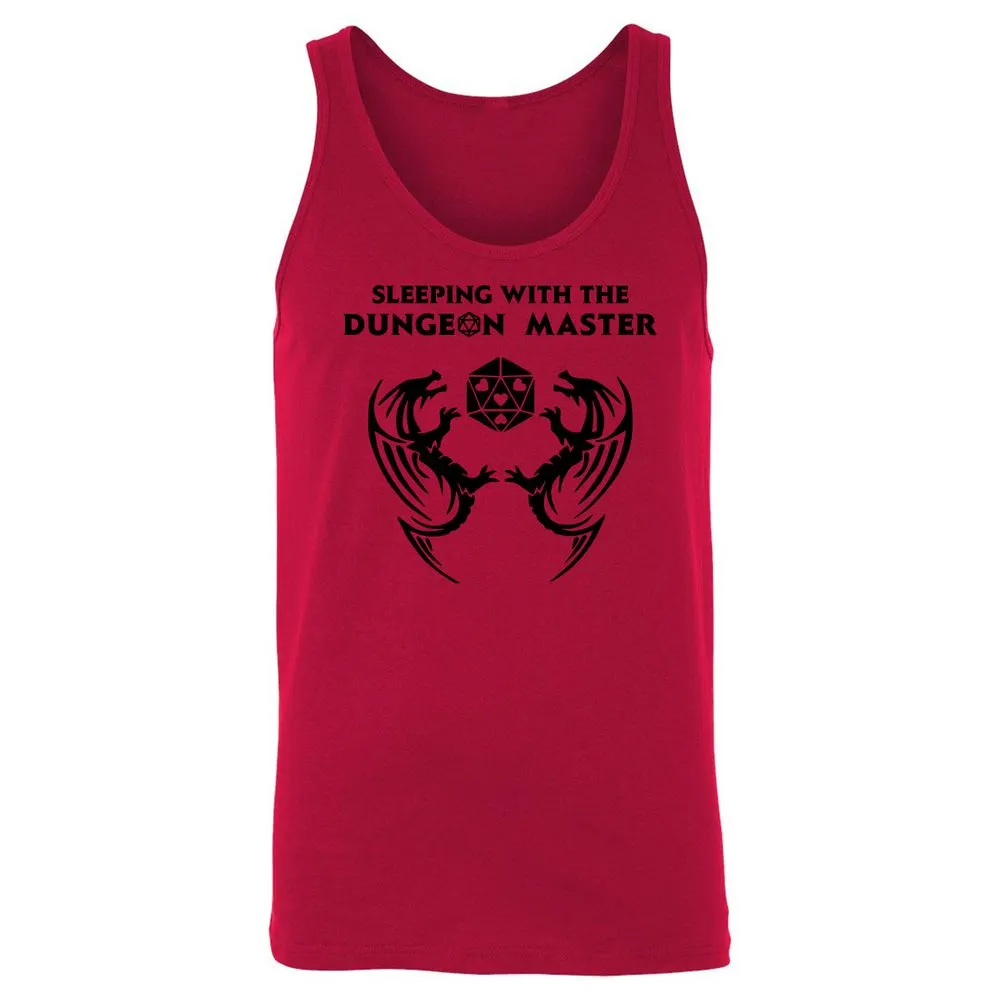 Sleeping With The DM Unisex Jersey Tank - Red - 11