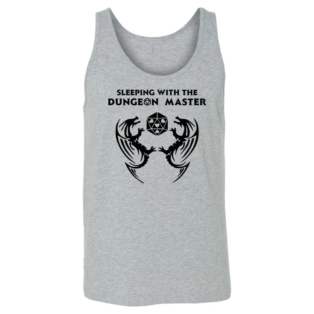 Sleeping With The DM Unisex Jersey Tank - Athletic Heather - 4
