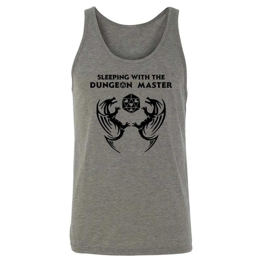 Sleeping With The DM Unisex Jersey Tank - Grey Triblend - 2