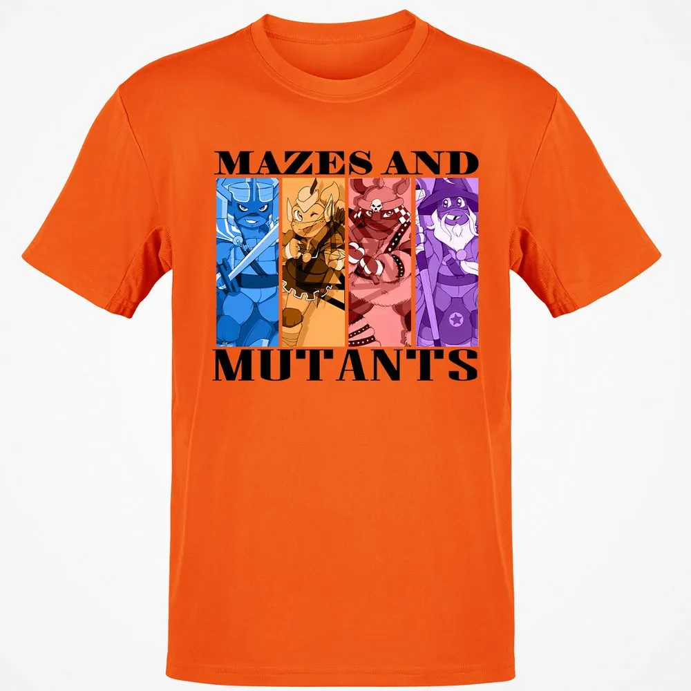 Mazes & Mutants Classic Unisex T-Shirt - Orange - 8