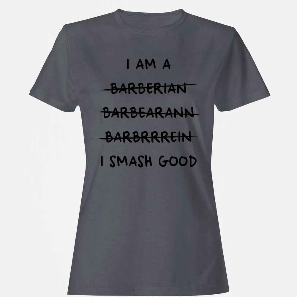 I Am A Barbarian Women's T-Shirt - Dark Heather - 5