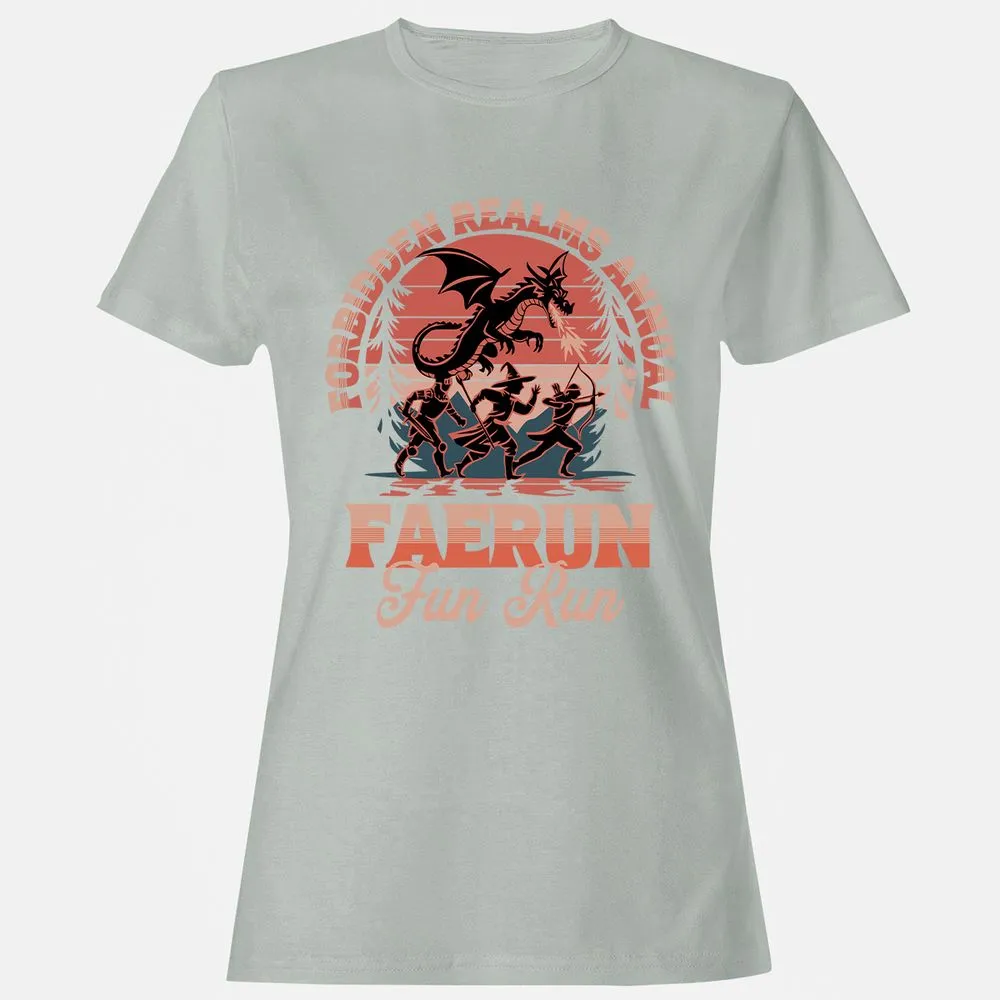 Faerun Fun Run Women's T-Shirt - Ash - 2
