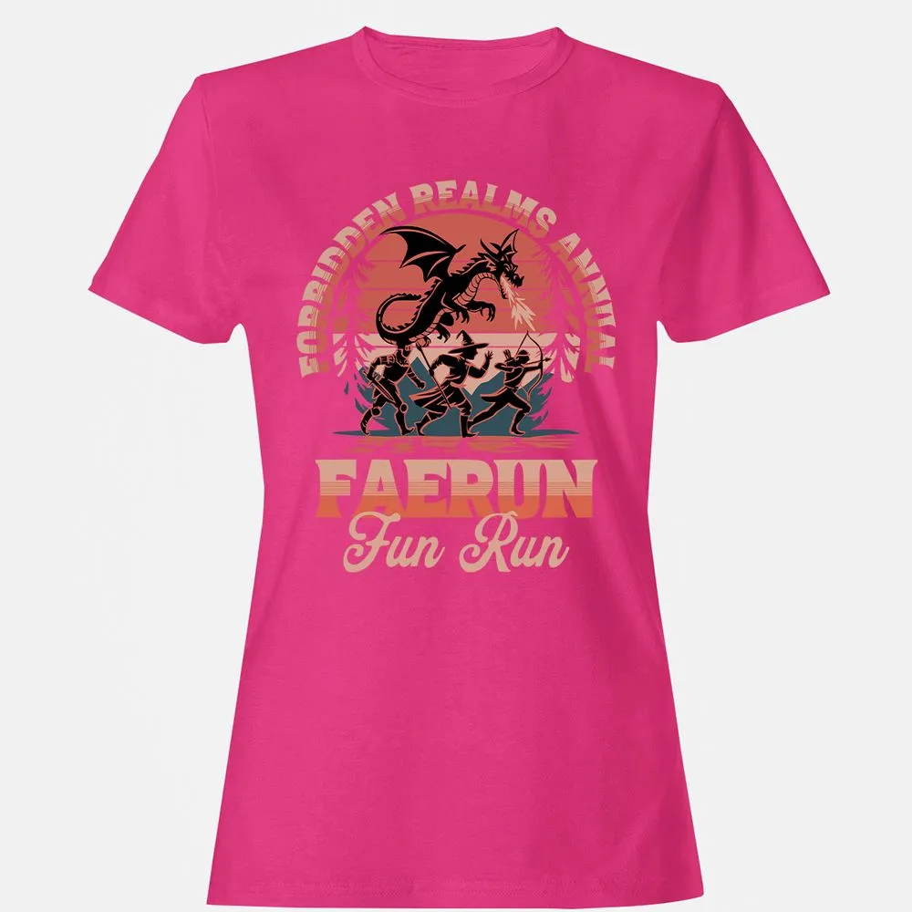 Faerun Fun Run Women's T-Shirt - Heliconia - 6