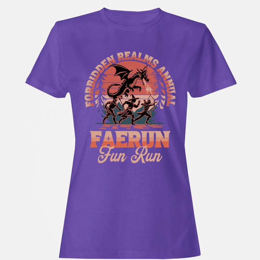 Faerun Fun Run Women's T-Shirt - Purple - 12