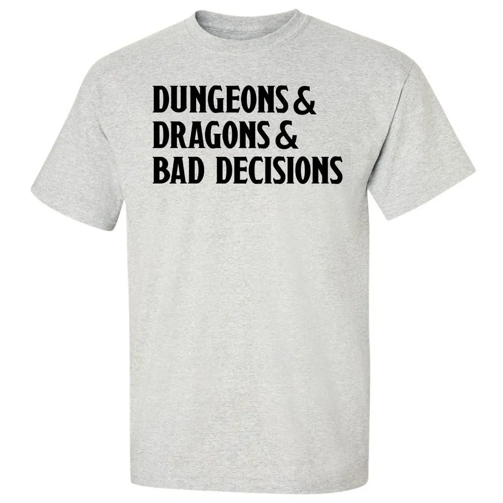 Bad Decisions Classic Unisex T-Shirt - Ash - 2