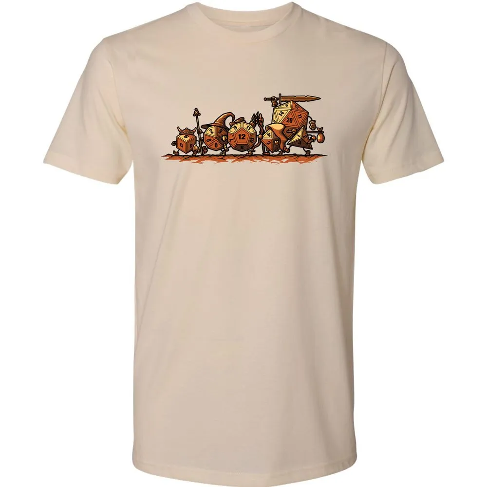 Fellowship Of The Dices Premium Unisex T-Shirt - Cream - 2