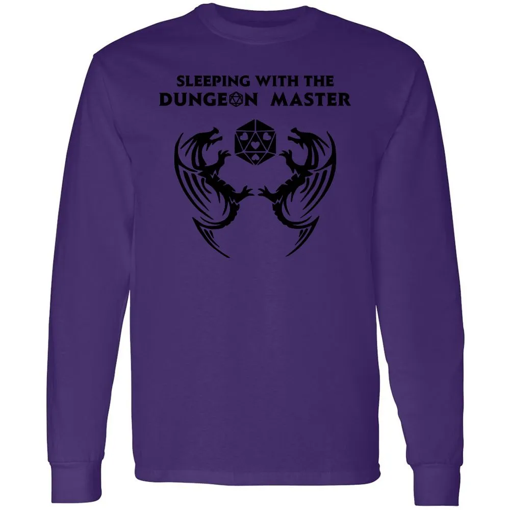 Sleeping With The DM Long Sleeve T-Shirt - Purple - 13