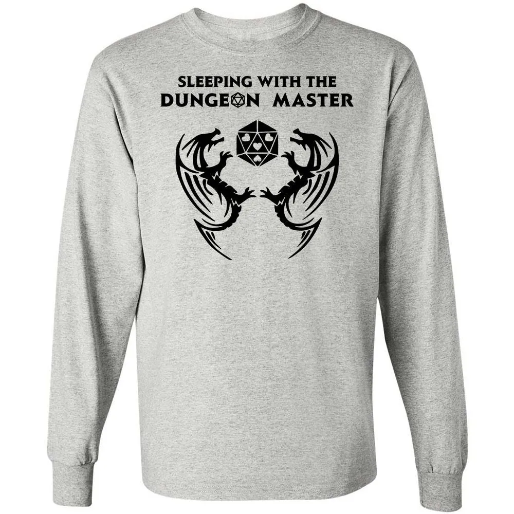 Sleeping With The DM Long Sleeve T-Shirt - Ash - 5