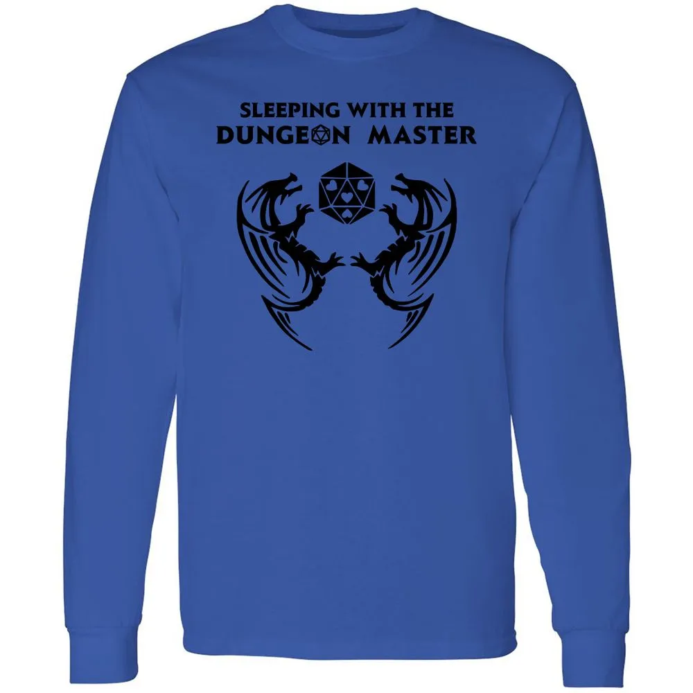 Sleeping With The DM Long Sleeve T-Shirt - Royal - 4