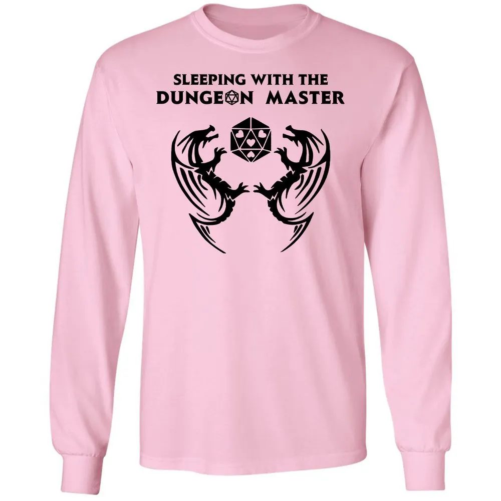 Sleeping With The DM Long Sleeve T-Shirt - Light Pink - 3