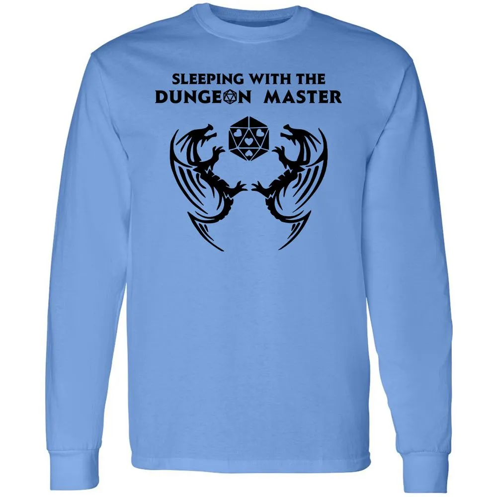 Sleeping With The DM Long Sleeve T-Shirt - Carolina Blue - 2
