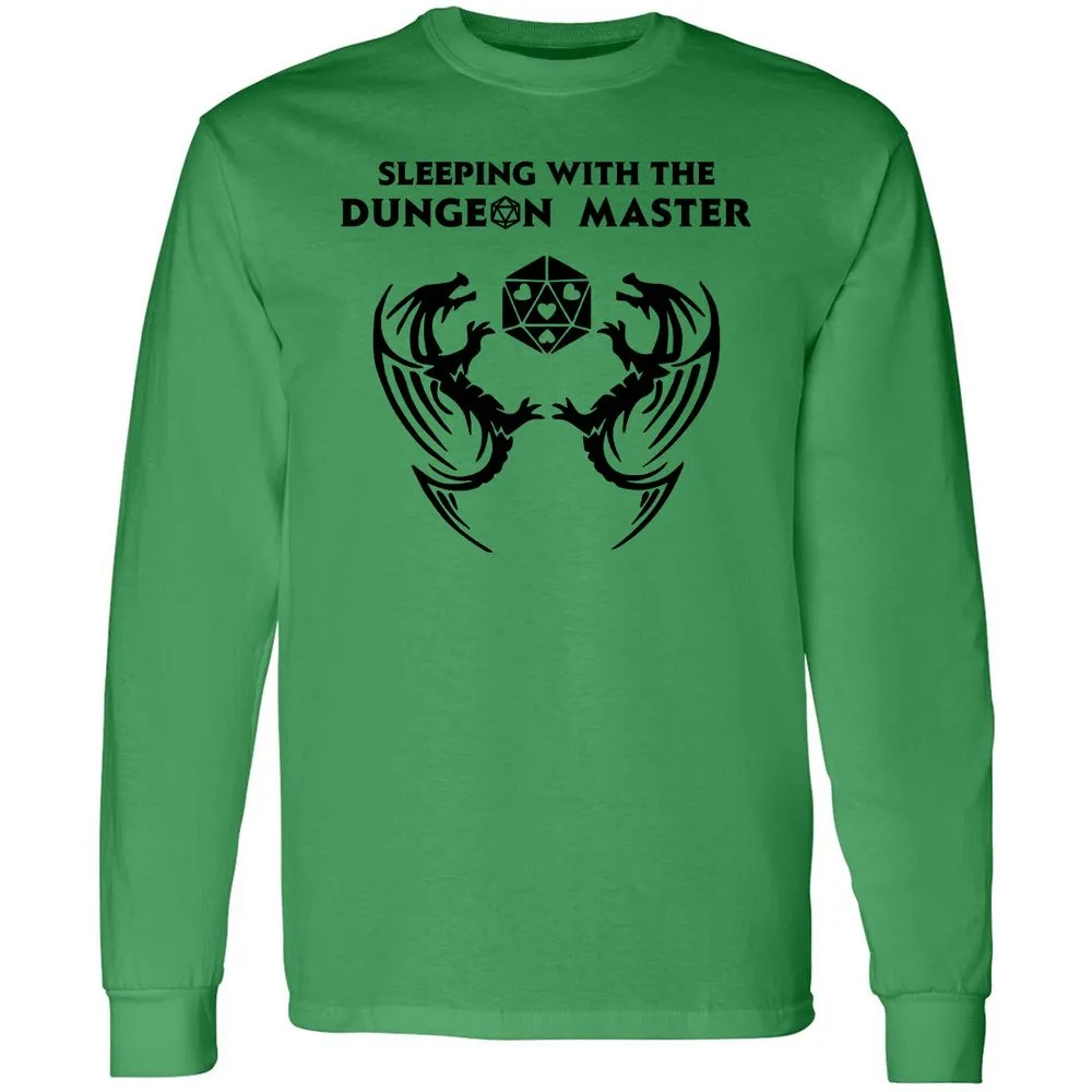 Sleeping With The DM Long Sleeve T-Shirt - Irish Green - 10