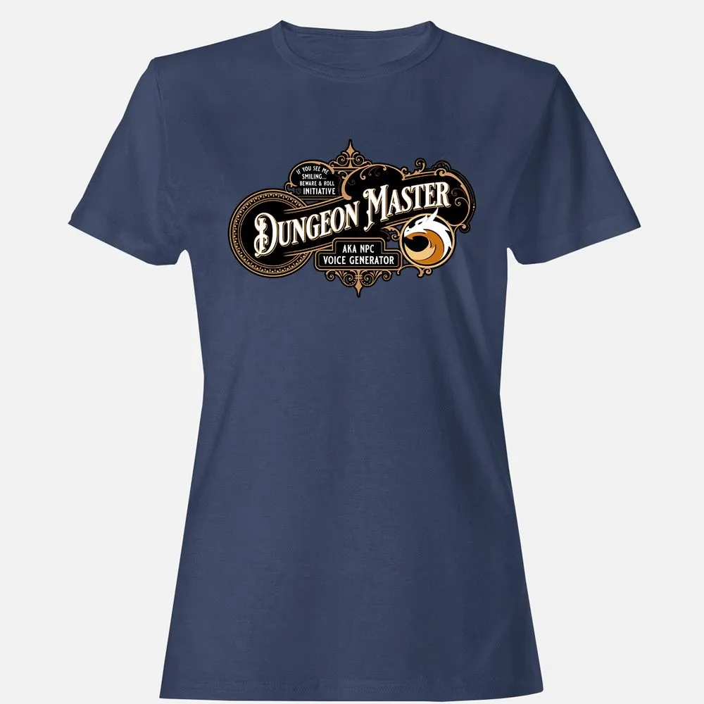 Dungeon Master Women's T-Shirt - Navy - 10