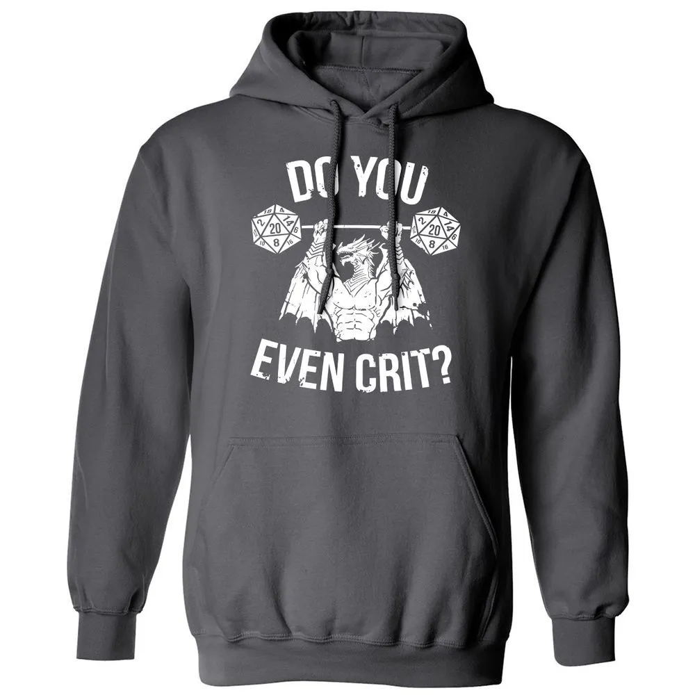 Do You Even Crit Classic Unisex Hoodie - Charcoal - 7