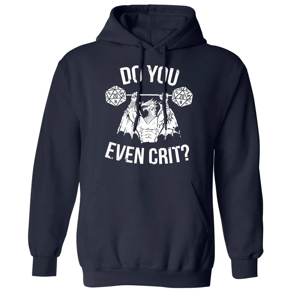Do You Even Crit Classic Unisex Hoodie - Navy - 2