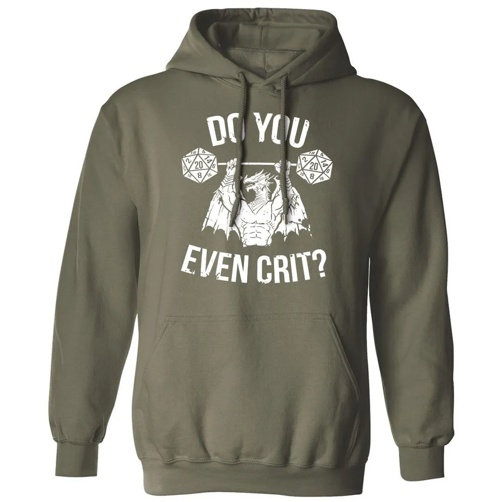 Do You Even Crit Classic Unisex Hoodie - Military Green - 4