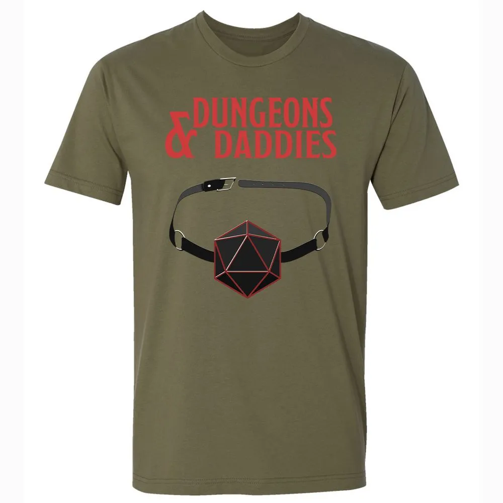 Dungeons And Daddies Premium Unisex T-Shirt - Military Green - 5
