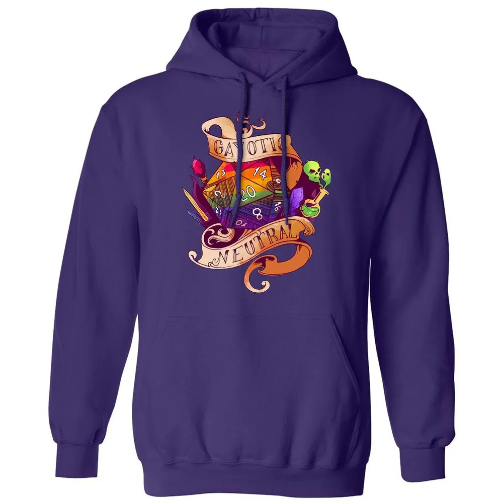 Gayotic Neutral Classic Unisex Hoodie - Purple - 6