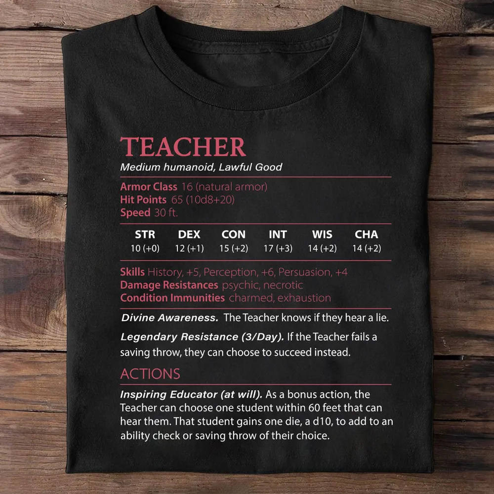 Teacher Classic Unisex T-Shirt - 1