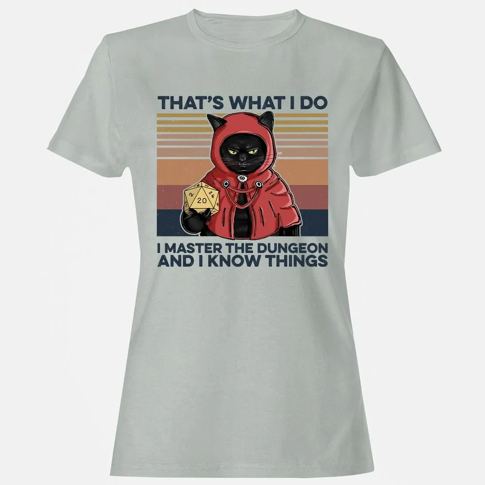 I Master The Dungeons Women's T-Shirt - Ash - 2