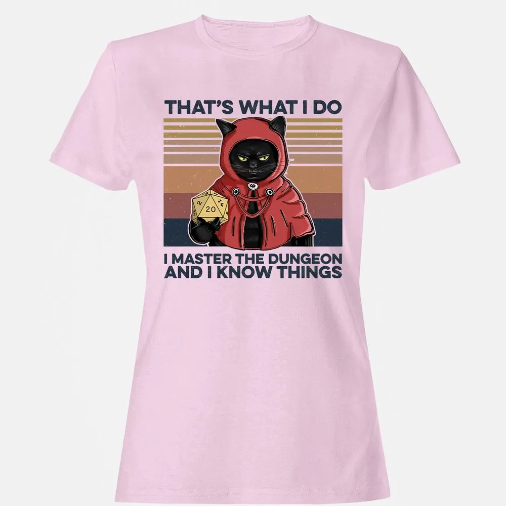 I Master The Dungeons Women's T-Shirt - Light Pink - 9